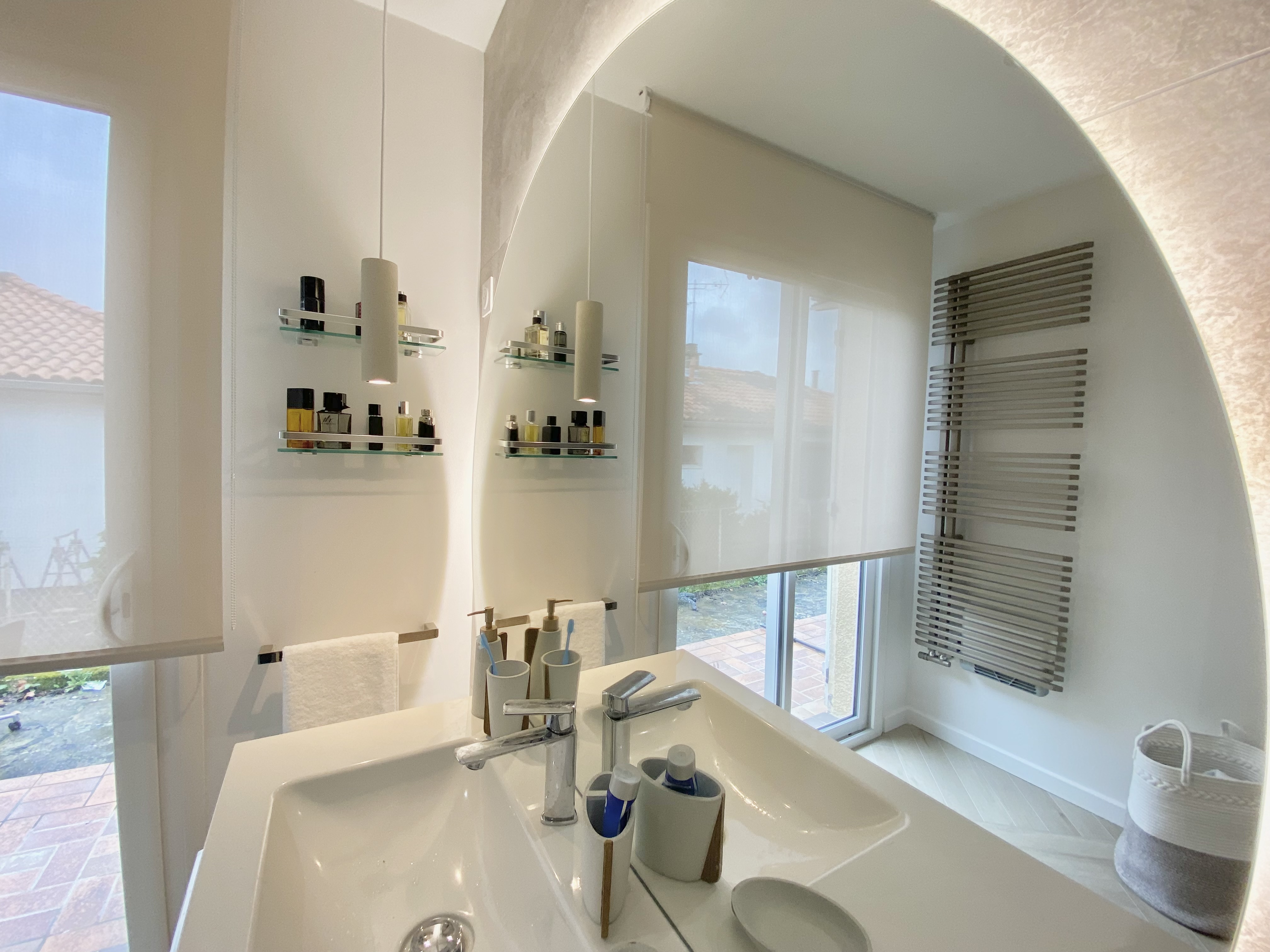 Salle d'eau au naturel